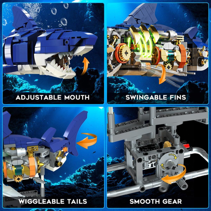 Mecha Shark 687pcs