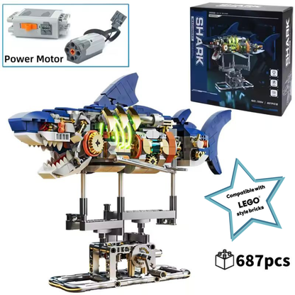 Mecha Shark 687pcs