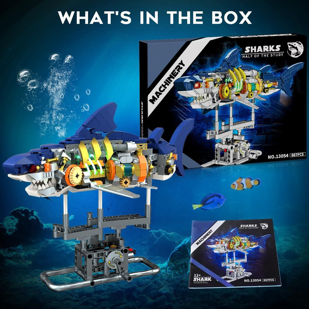 Mecha Shark 687pcs